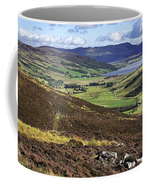 Scotlan Coffee Mug featuring the photograph The Beauty of the Scottish Highlands by Jason Politte