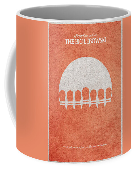 The Big Lebowski Coffee Mug featuring the photograph The Big Lebowski by Inspirowl Design