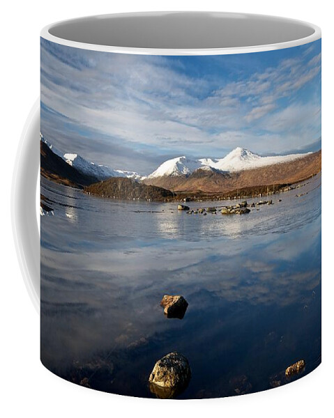 Mountain Coffee Mug featuring the photograph The Black Mount by Stephen Taylor