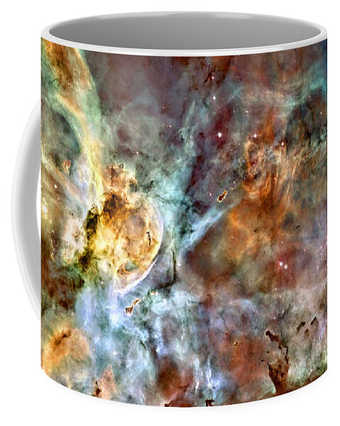  Carina Coffee Mug featuring the photograph The Carina Nebula by Ricky Barnard