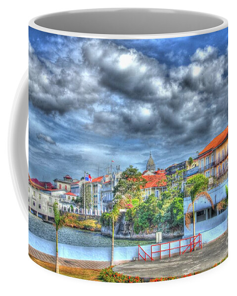 Scenic Coffee Mug featuring the photograph The Colors of Casco Viejo by Bob Hislop
