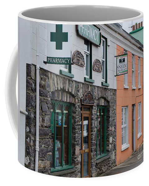Cloudy Coffee Mug featuring the photograph The Colors of Sneem by Mary Carol Story