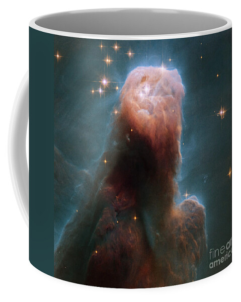 Ngc 2264 Coffee Mug featuring the photograph The Cone Nebula by Science Source