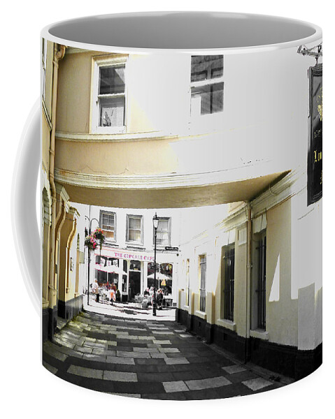 Local Coffee Mug featuring the photograph The Cupcake Cafe by Steve Taylor