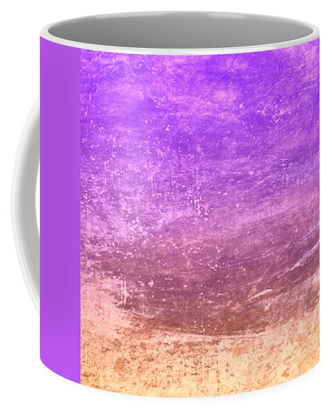 Abstract Coffee Mug featuring the digital art The Desert by Peter Tellone