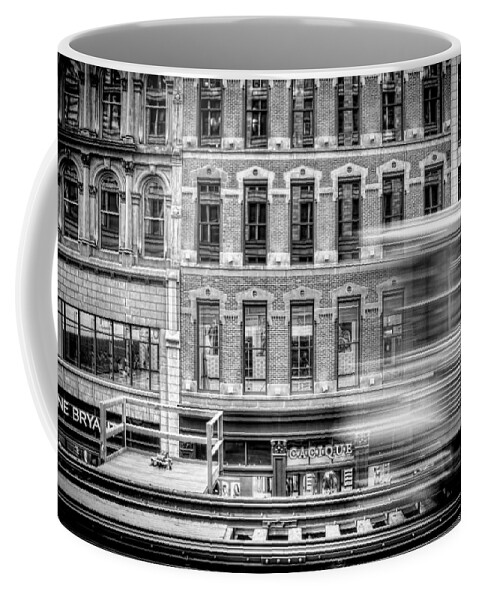 Chicago Coffee Mug featuring the photograph The Elevated by Scott Norris