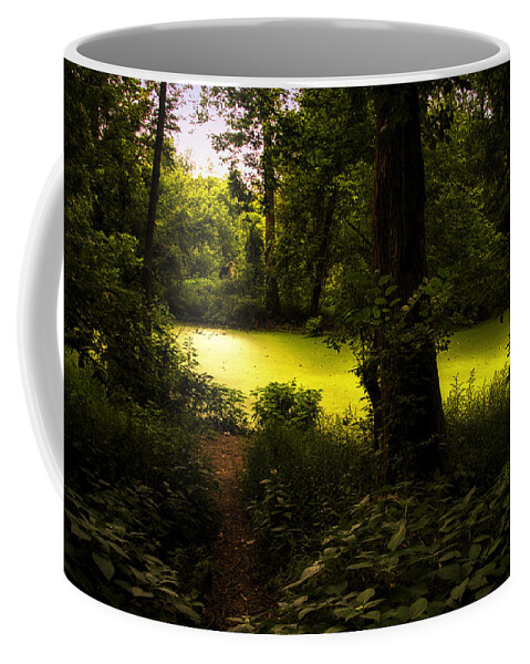 Surrealism Coffee Mug featuring the photograph The End Of The Path by Thomas Woolworth