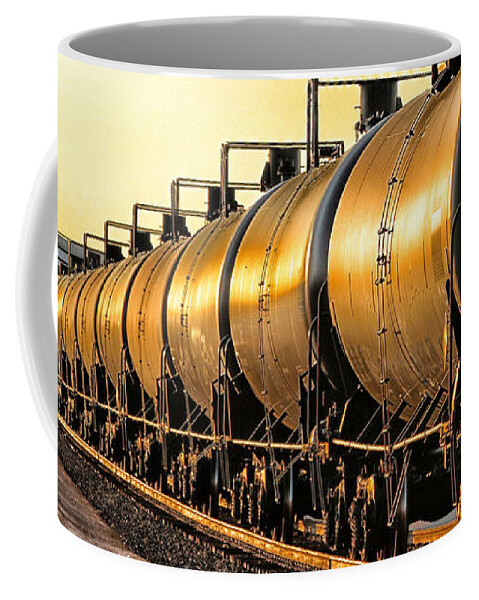 Bill Kesler Photography Coffee Mug featuring the photograph The Ethanol Train by Bill Kesler