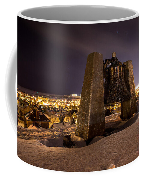City Coffee Mug featuring the photograph The Fire Bell by Jakub Sisak