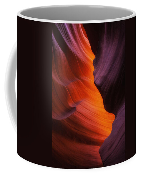 Sandstone Coffee Mug featuring the photograph The Fire Within by Darren White