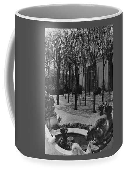 The Garden Of A Home In Meridian Hill Coffee Mug