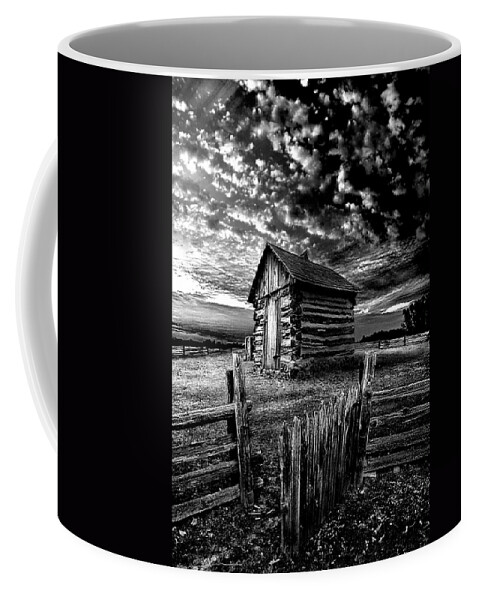 Cabin Coffee Mug featuring the photograph The Gate by Phil Koch