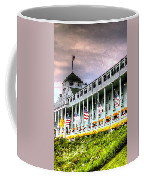 Grand Hotel Coffee Mug featuring the photograph The Grand Hotel by Randy Pollard
