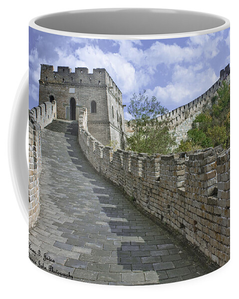 Great Wall Of China Coffee Mug featuring the photograph The Great Wall Of China At Mutianyu 1 by Hany J