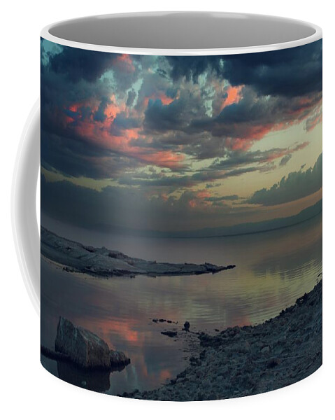 Salton Sea Coffee Mug featuring the photograph The Heat of the Night by Laurie Search