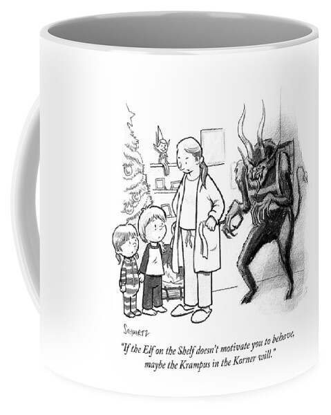 The Krampus In The Korner Coffee Mug
