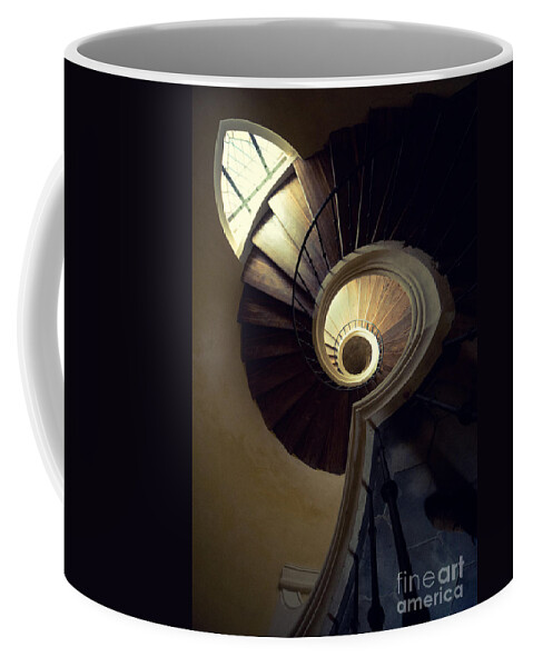 Interior View Coffee Mug featuring the photograph The lost tower by Jaroslaw Blaminsky