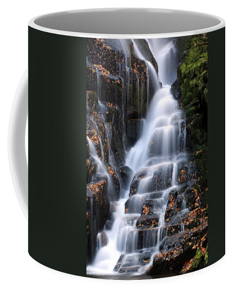 Eastatoe Falls Coffee Mug featuring the photograph The Magic of Waterfalls by Carol Montoya