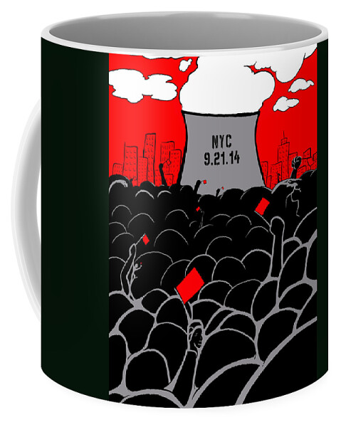 March Coffee Mug featuring the digital art The March by Craig Tilley