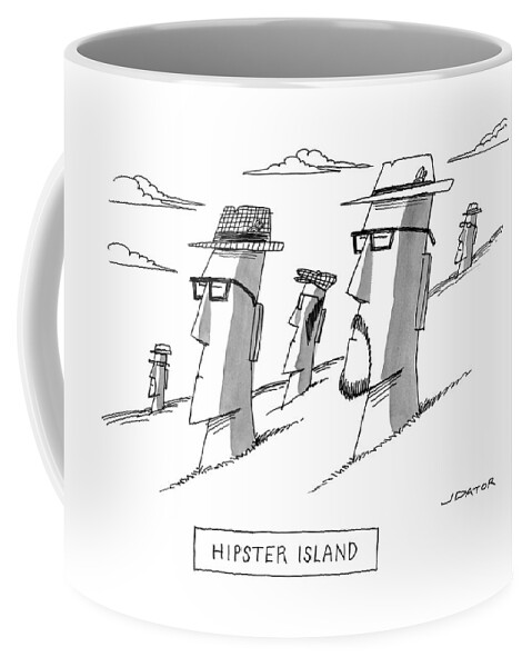 Hipster Island Coffee Mug