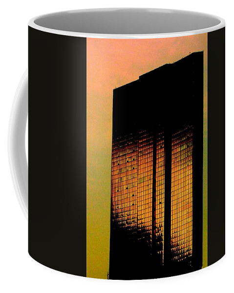 Architecture Coffee Mug featuring the photograph The Monolith by Jodie Marie Anne Richardson Traugott     aka jm-ART