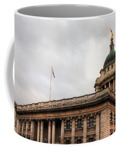 London Coffee Mug featuring the photograph The Old Bailey London by Shirley Mitchell