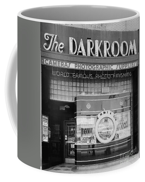 Vintage Coffee Mug featuring the photograph The Original Darkroom by Edward Fielding