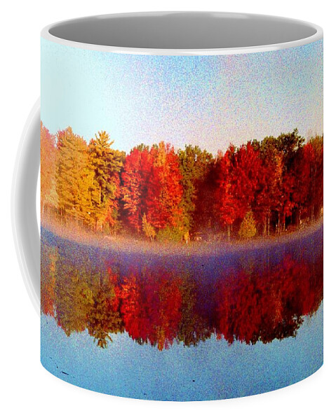 Fog Coffee Mug featuring the photograph The other side... by Daniel Thompson