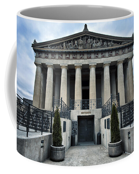 Parthenon Coffee Mug featuring the photograph The Parthenon by Diana Powell