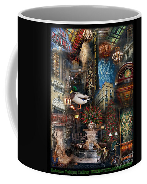 Memphis Coffee Mug featuring the photograph The Peabody Hotel by Dale Crum