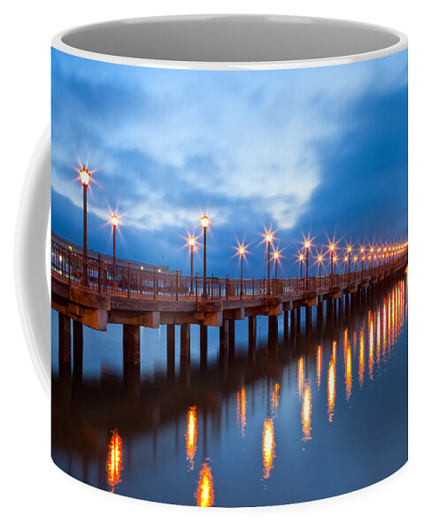 San Francisco Coffee Mug featuring the photograph The Pier by Jonathan Nguyen