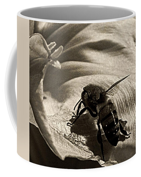 Nature Coffee Mug featuring the photograph The Pollinator by Chris Berry