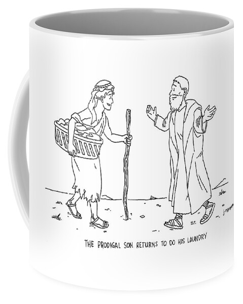 The Prodigal Son Returns To Do His Laundry Coffee Mug