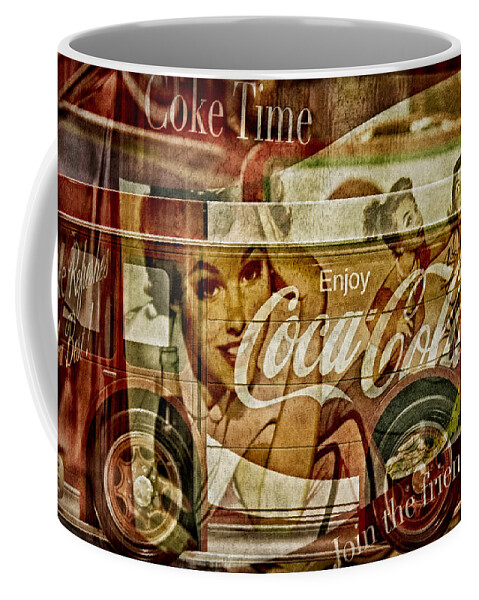 Coca Cola Coffee Mug featuring the photograph The Real Thing by Susan Candelario