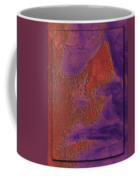Abstract Coffee Mug featuring the digital art The Sentinel 17 by Tim Allen