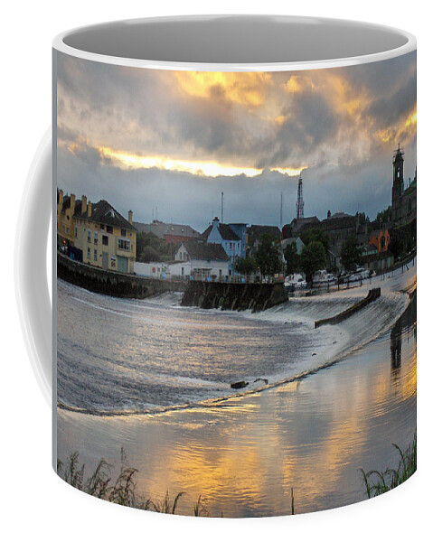 Landscape Coffee Mug featuring the photograph The Shannon River by Brenda Brown