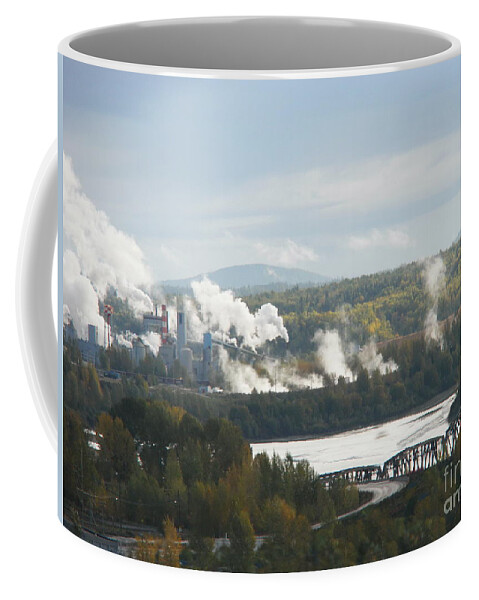 River Coffee Mug featuring the photograph The Smell of Money by Vivian Martin