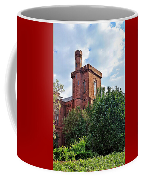 Smithsonian Castle Coffee Mug featuring the photograph The Smithsonian Castle by Jean Goodwin Brooks