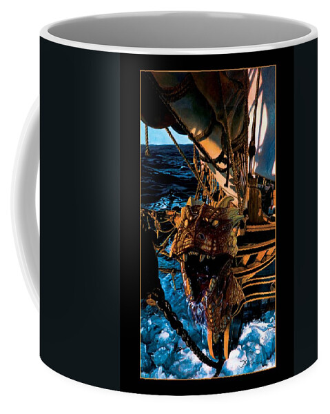 Smugglers Coffee Mug featuring the painting The Smugglers by Patrick Whelan