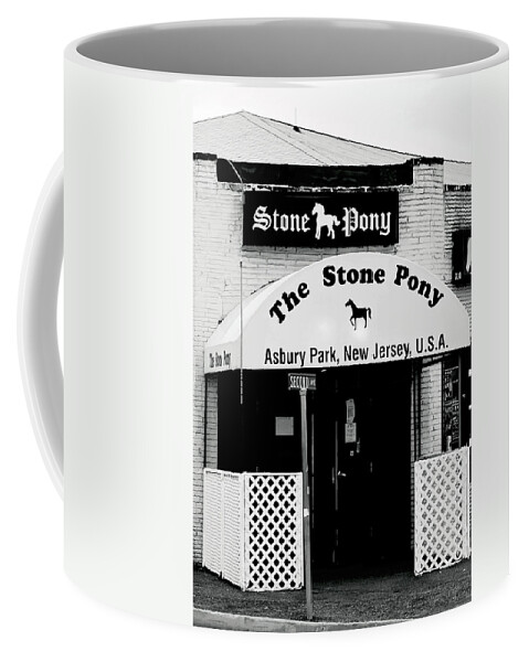 Stone Pony Coffee Mug featuring the photograph The Stone Pony Asbury Park NJ by Terry DeLuco