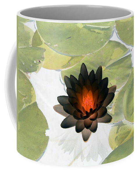 Water Lilies Coffee Mug featuring the photograph The Water Lilies Collection - PhotoPower 1034 by Pamela Critchlow