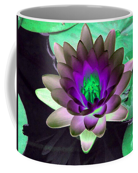 Water Lilies Coffee Mug featuring the photograph The Water Lilies Collection - PhotoPower 1114 by Pamela Critchlow
