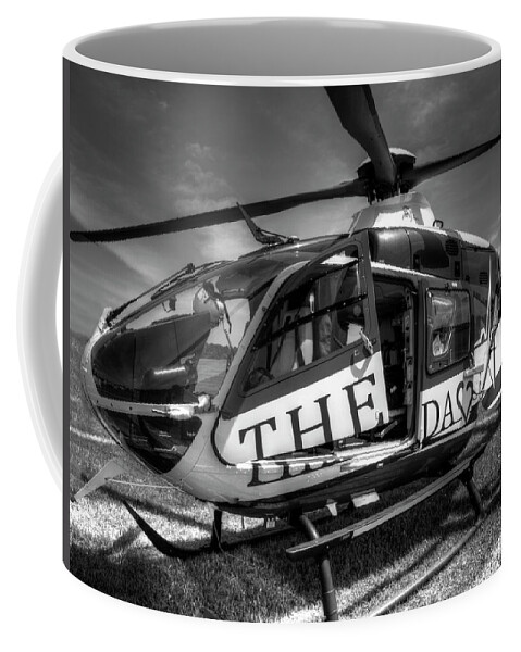 Theda Star Coffee Mug featuring the photograph Theda Star Black and White by Thomas Young