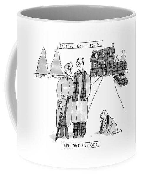 They've Got It Plaid...
And That Ain't Good Coffee Mug