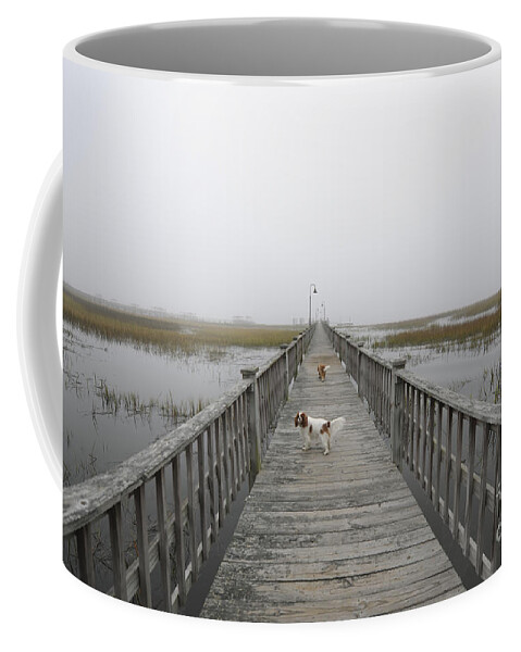 Fog Coffee Mug featuring the photograph Thick as Peanut Butter by Dale Powell