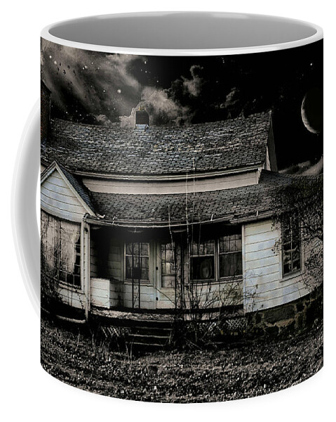 Halloween Coffee Mug featuring the photograph Things that go bump in the night by Pat Cook