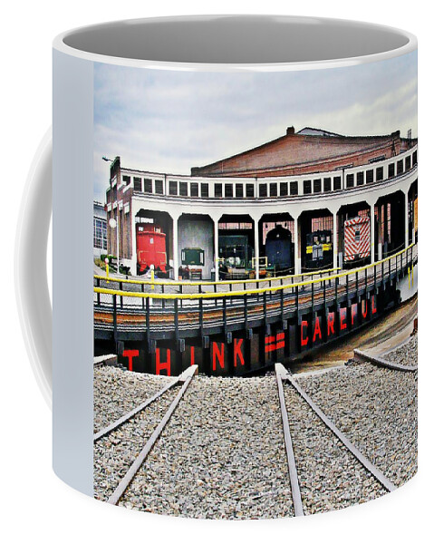Fine Art Coffee Mug featuring the photograph Think Careful by Rodney Lee Williams