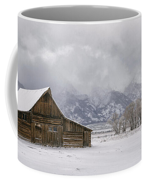 Wyoming Coffee Mug featuring the photograph This Is Winter by Robert Fawcett