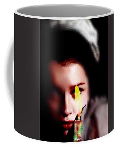 This Little Light Coffee Mug featuring the digital art This Little Light by Seth Weaver