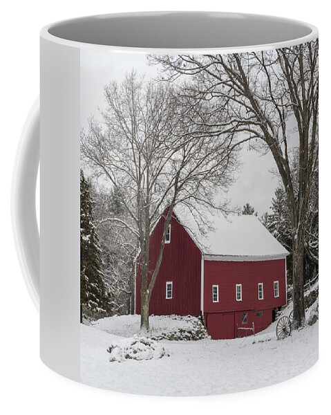 Barn Coffee Mug featuring the photograph This Old Barn by Jean-Pierre Ducondi